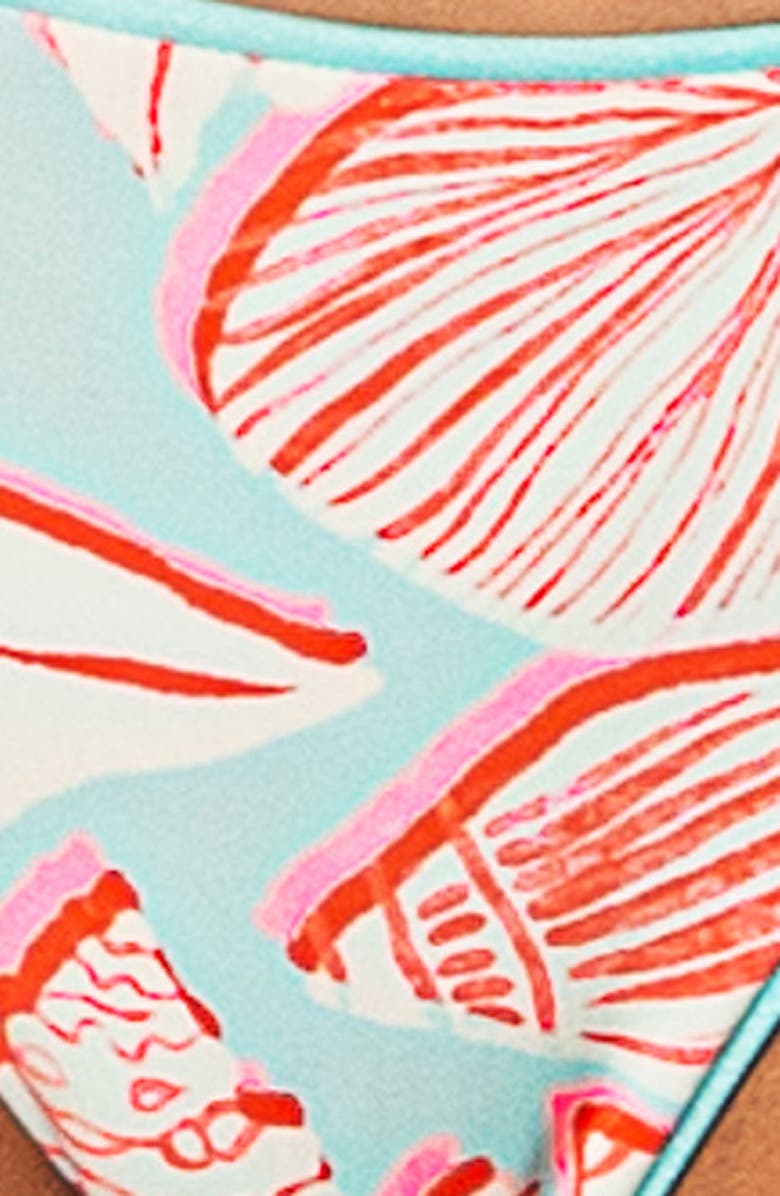 Maaji Blue Heaven Iconic Reversible Bikini Bottoms, Alternate, color, Pastel Blue