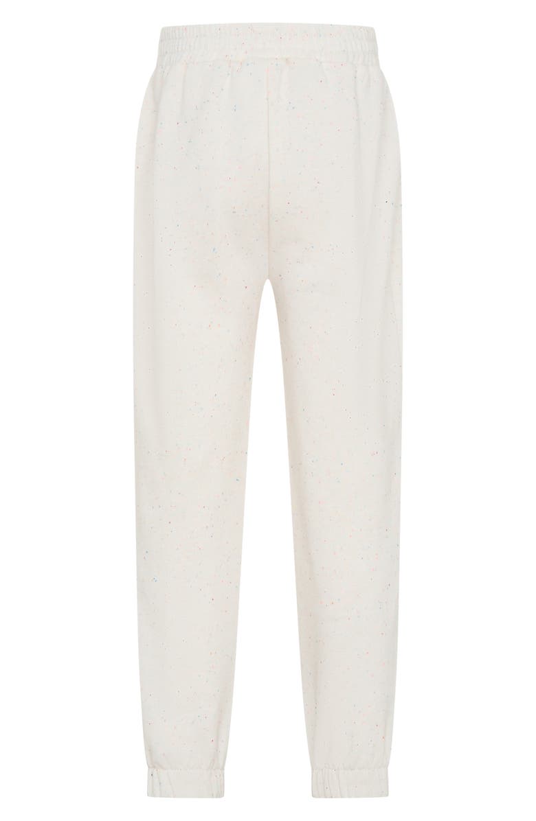 TINY TRIBE Kids' Heart Sweatpants, Main, color, Ecru