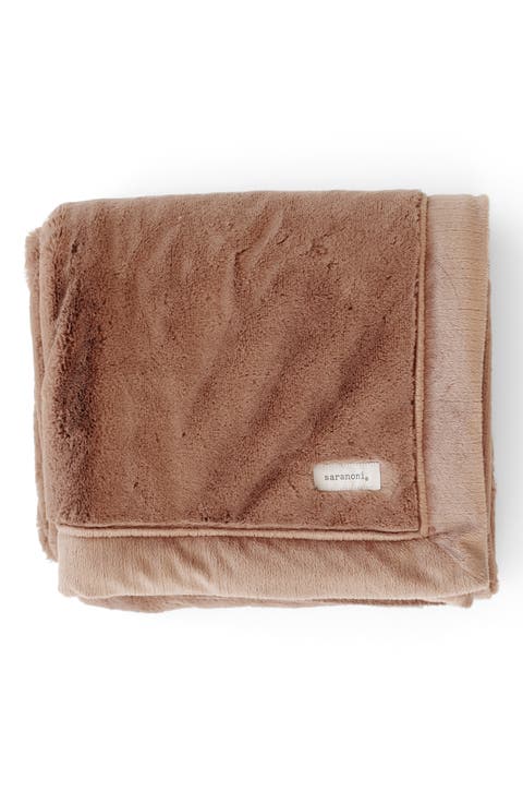 Faux Fur Toddler Blanket (Baby)