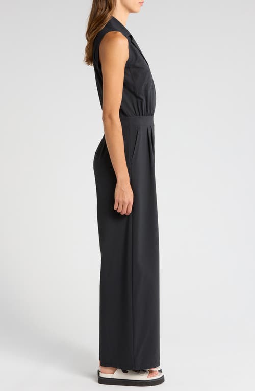 Rhone Mirage Sleeveless Jumpsuit In Black