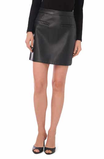 Parker Faux Leather Miniskirt