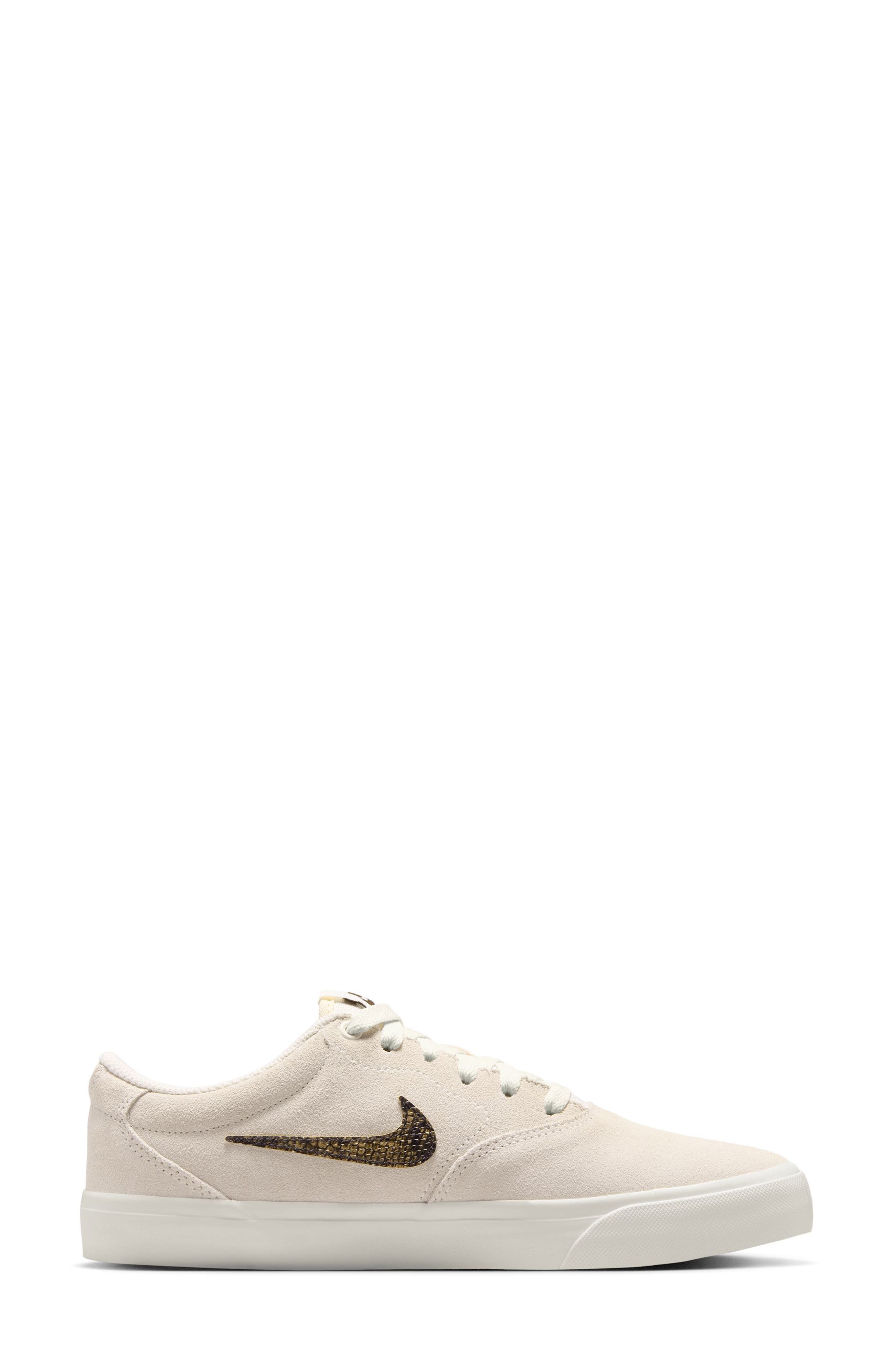 Nike Charge Suede Premium Sneaker, Alternate, color, Sail/ Khaki/ Black/ Chocolate
