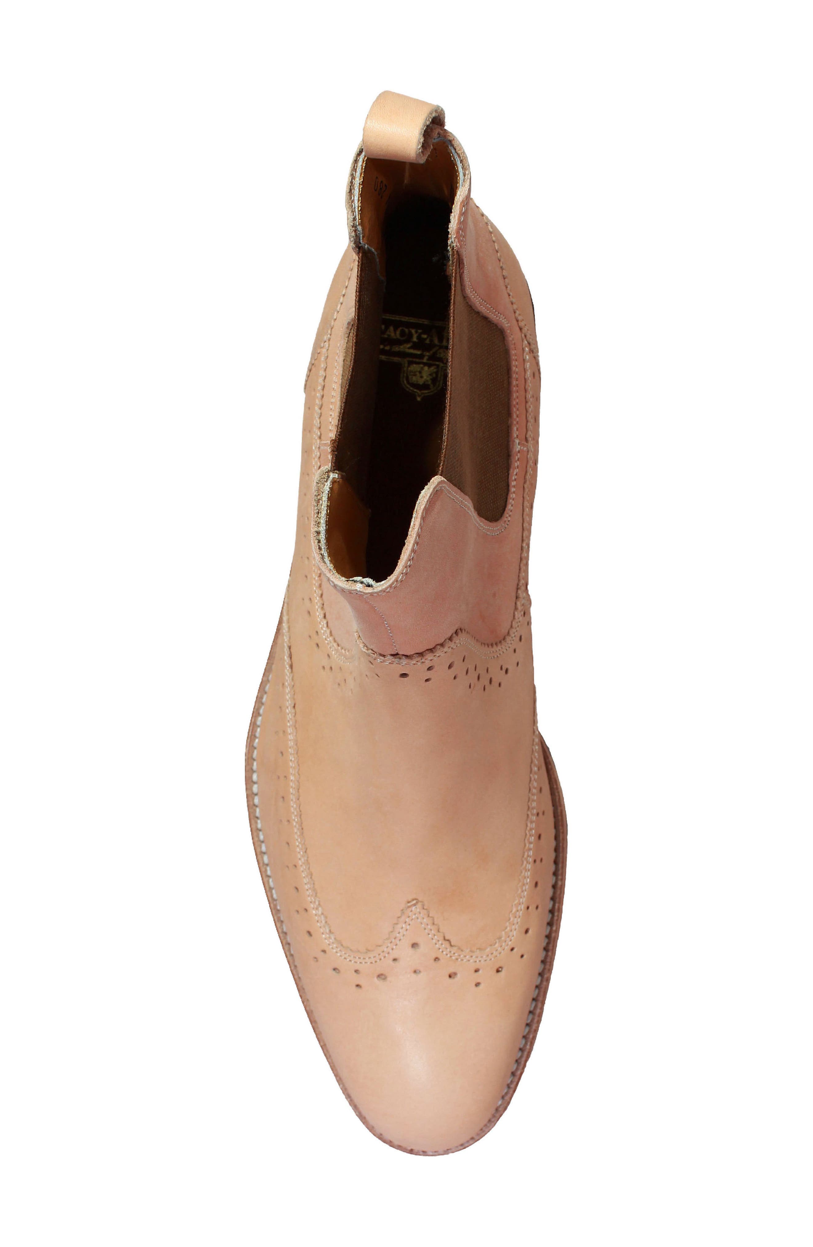 Stacy Adams M2 Wingtip Chelsea Boot, Alternate, color, 