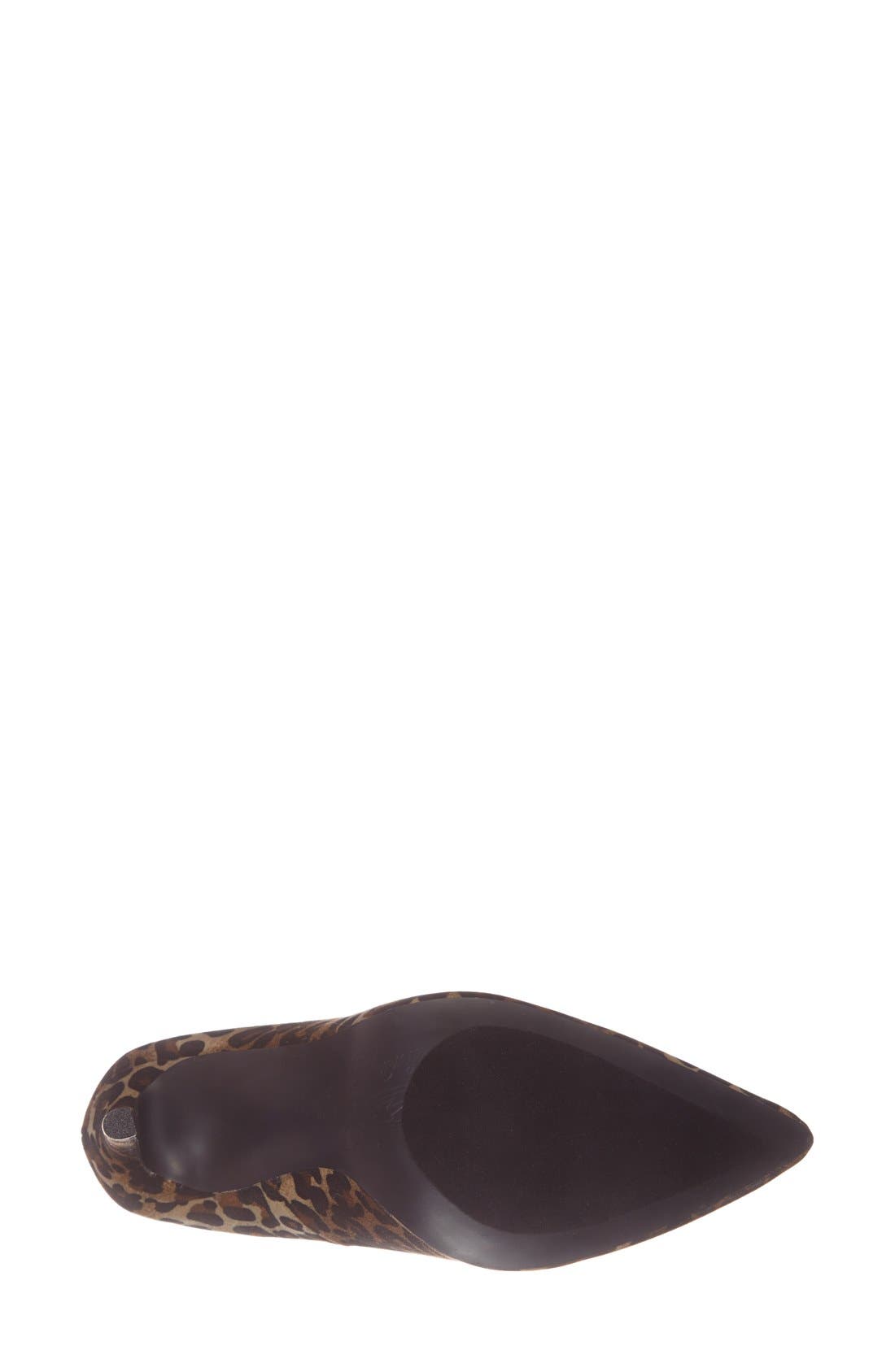 'Opus' Pump, Alternate, color, LEOPARD SUEDE