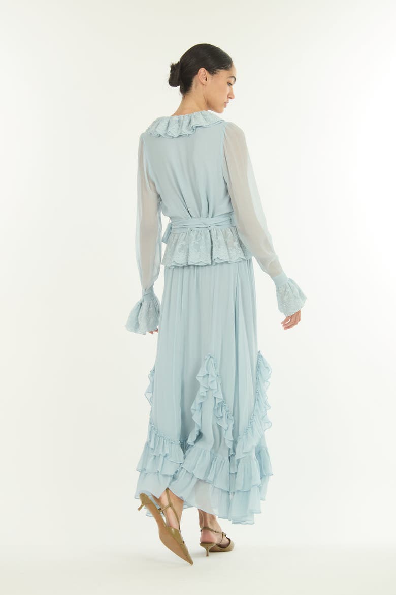 Poet Blouse, Alternate, color, Powder Blue