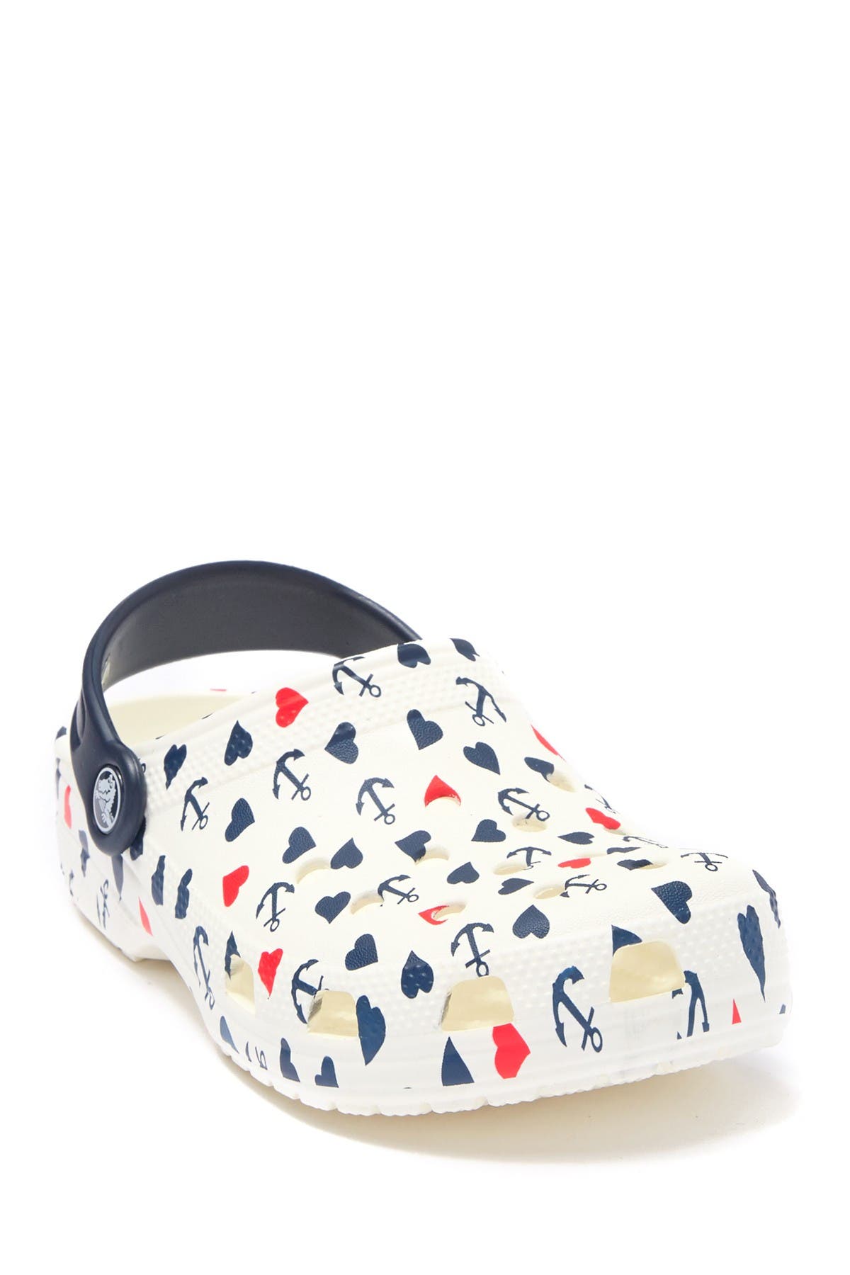 CROCS Classic Anchor Print Clog, Alternate, color, 