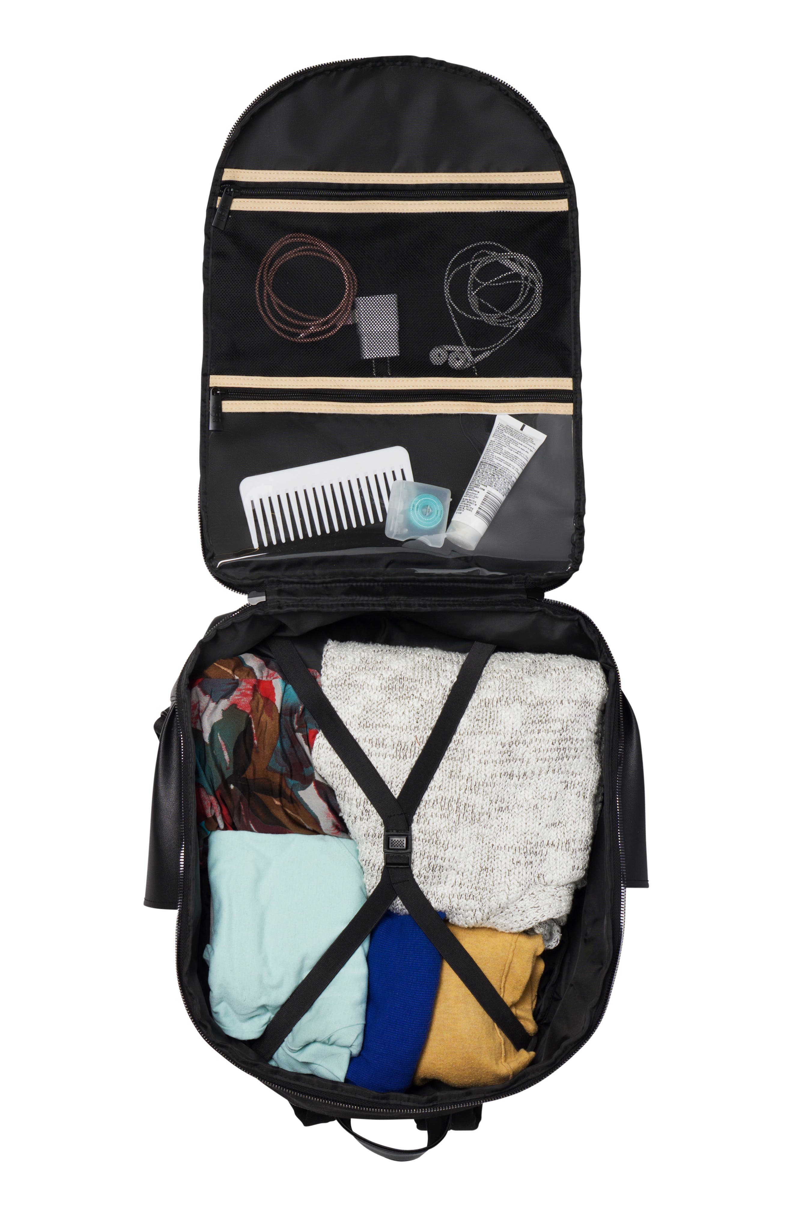 Béis Travel Multi Function Travel Backpack, Alternate, color, 