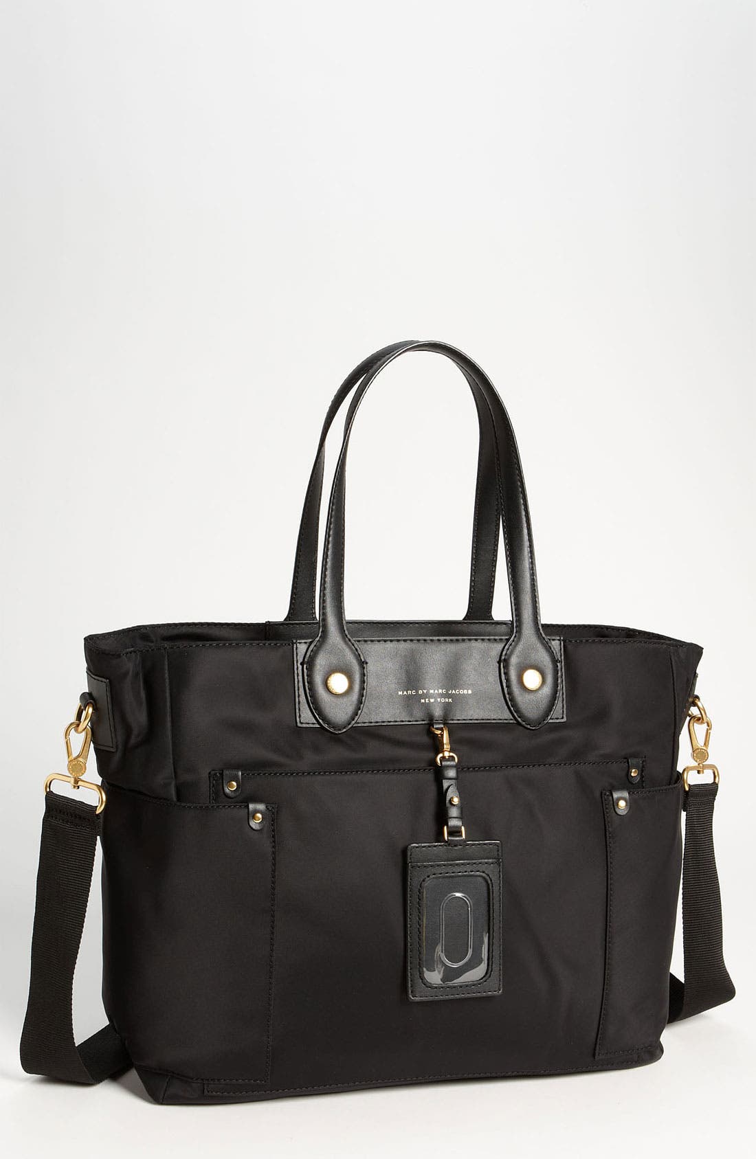 Marc Jacobs MARC BY MARC JACOBS 'Preppy Nylon Eliz-a-baby' Diaper Bag, Main, color, 