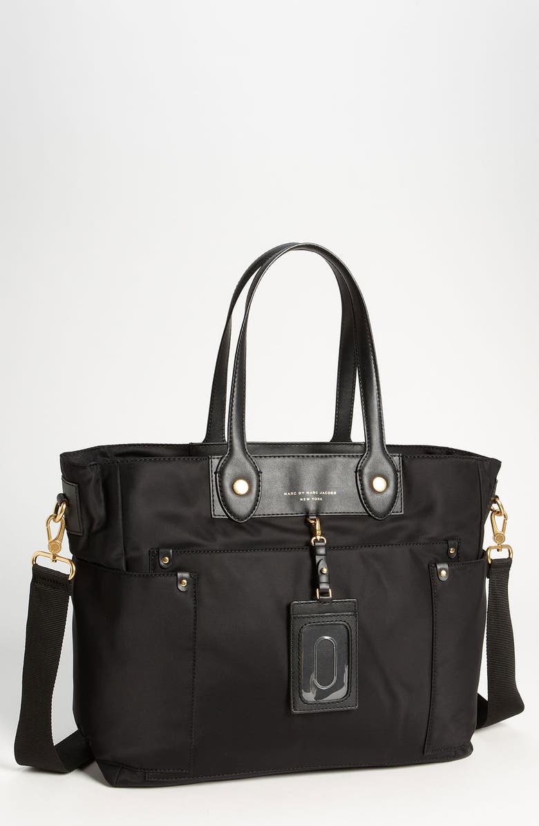 Marc Jacobs MARC BY MARC JACOBS 'Preppy Nylon Eliz-a-baby' Diaper Bag, Main, color,