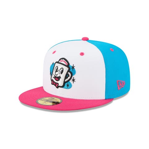 Men's New Era  White Somerset Patriots Theme Nights 59FIFTY Fitted Hat
