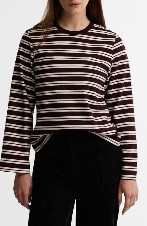 Maplewood Striped Long Sleeve T-Shirt