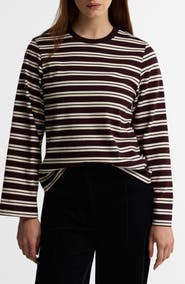 Barbour Maplewood Striped Long Sleeve T-Shirt
