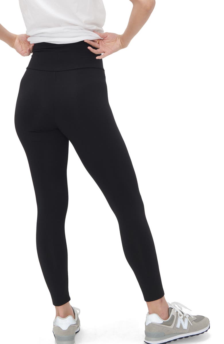 HATCH The Ultimate Maternity Over The Bump Leggings, Alternate, color, Black
