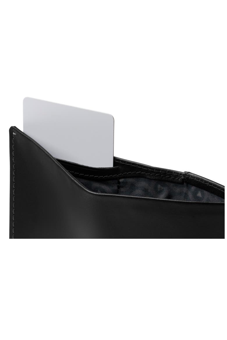 Note Sleeve RFID Wallet, Alternate, color, BLACK