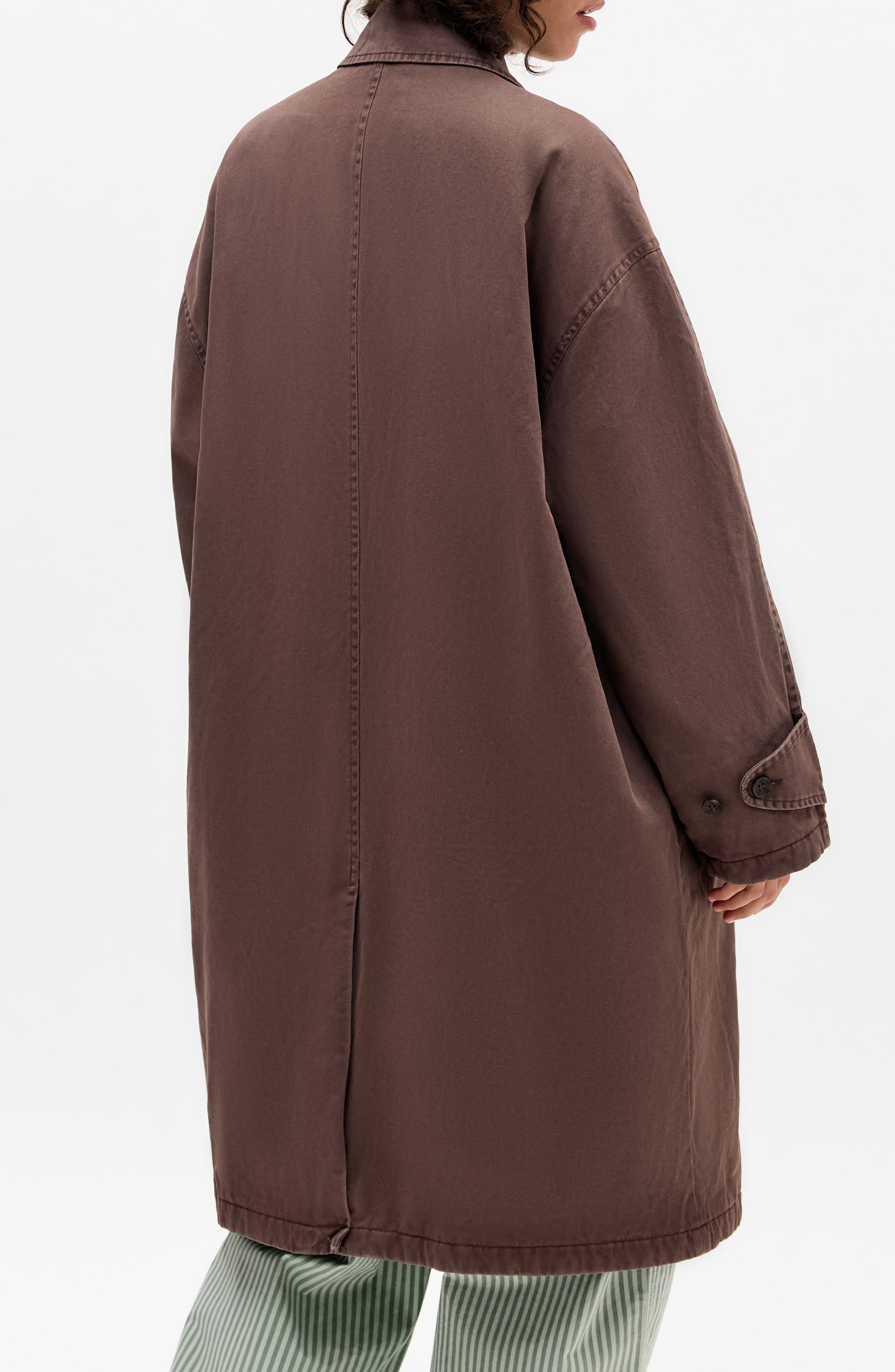 Lined Trench Coat - image 2