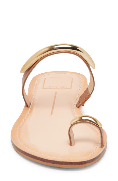 Dolce Vita Wink Slide Sandal In Saddle Leather