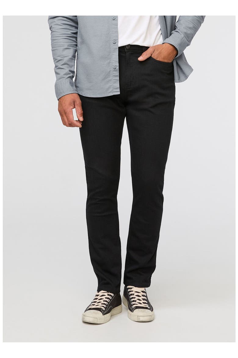 Performance Denim Taper, Alternate, color, Black