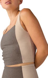 Beyond Yoga Space Dye Colorblock Crop Tank