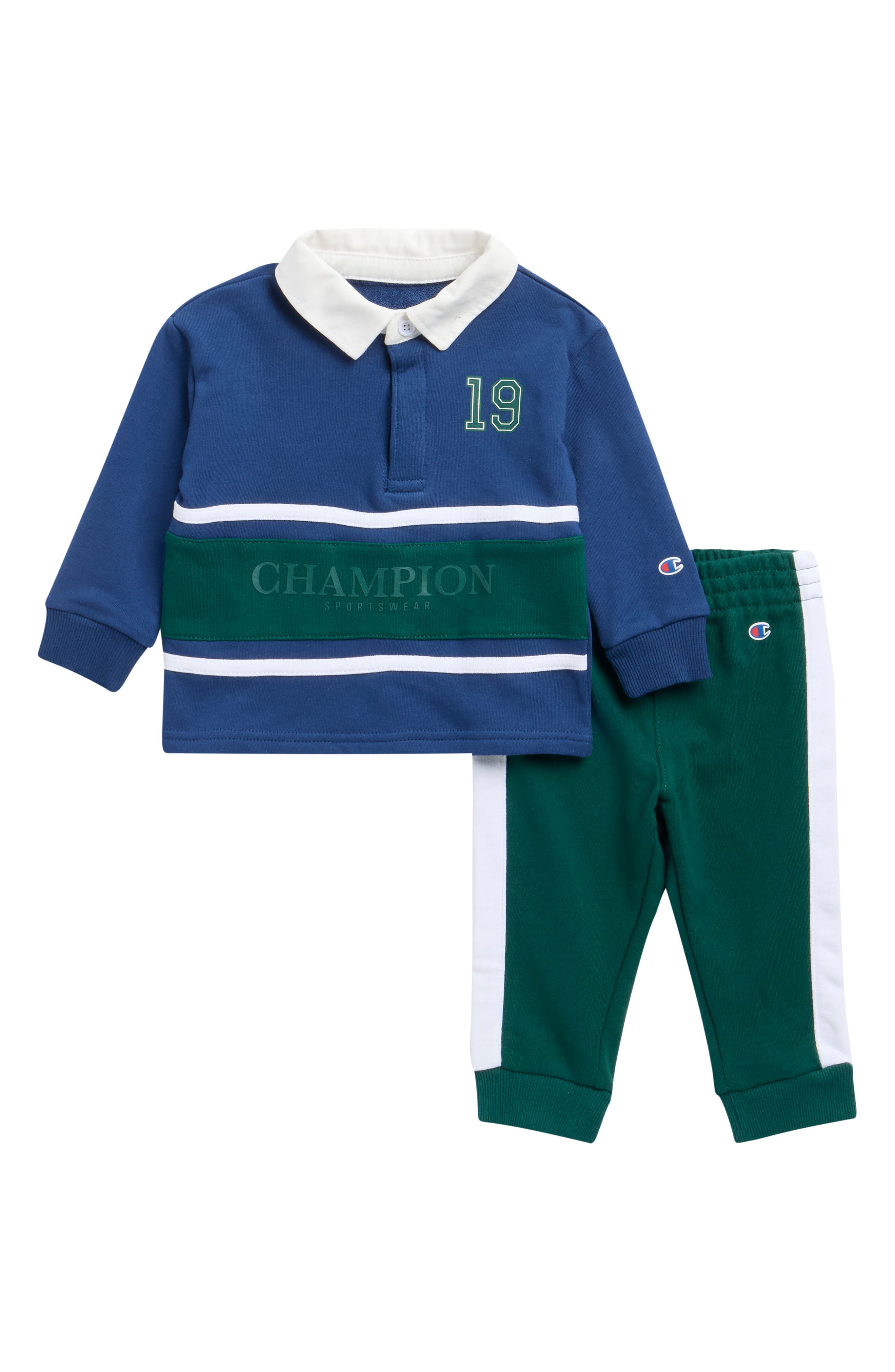 Kids' Rugby Shirt & Jogger Pants Set