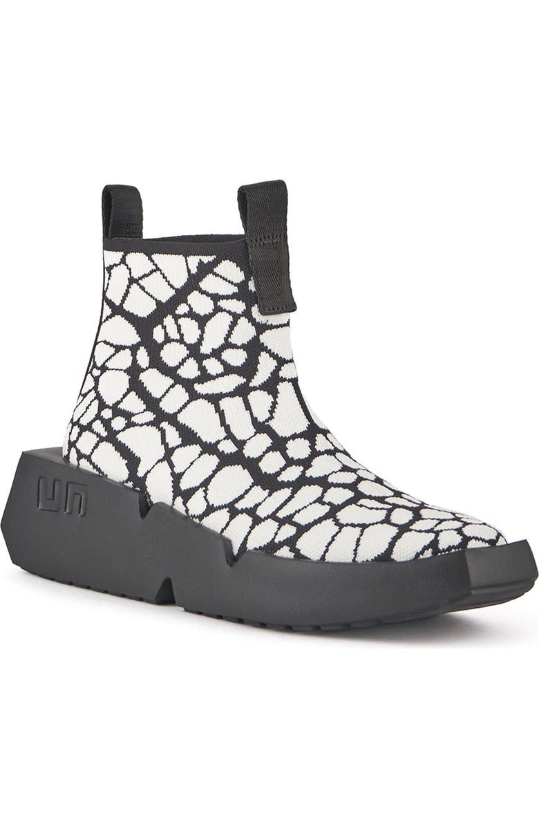 United Nude Mega Sock Platform Bootie, Alternate, color,