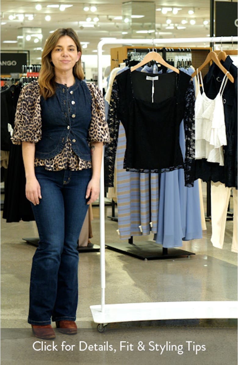 Skyler Lace Long Sleeve Shirt, sales video thumbnail