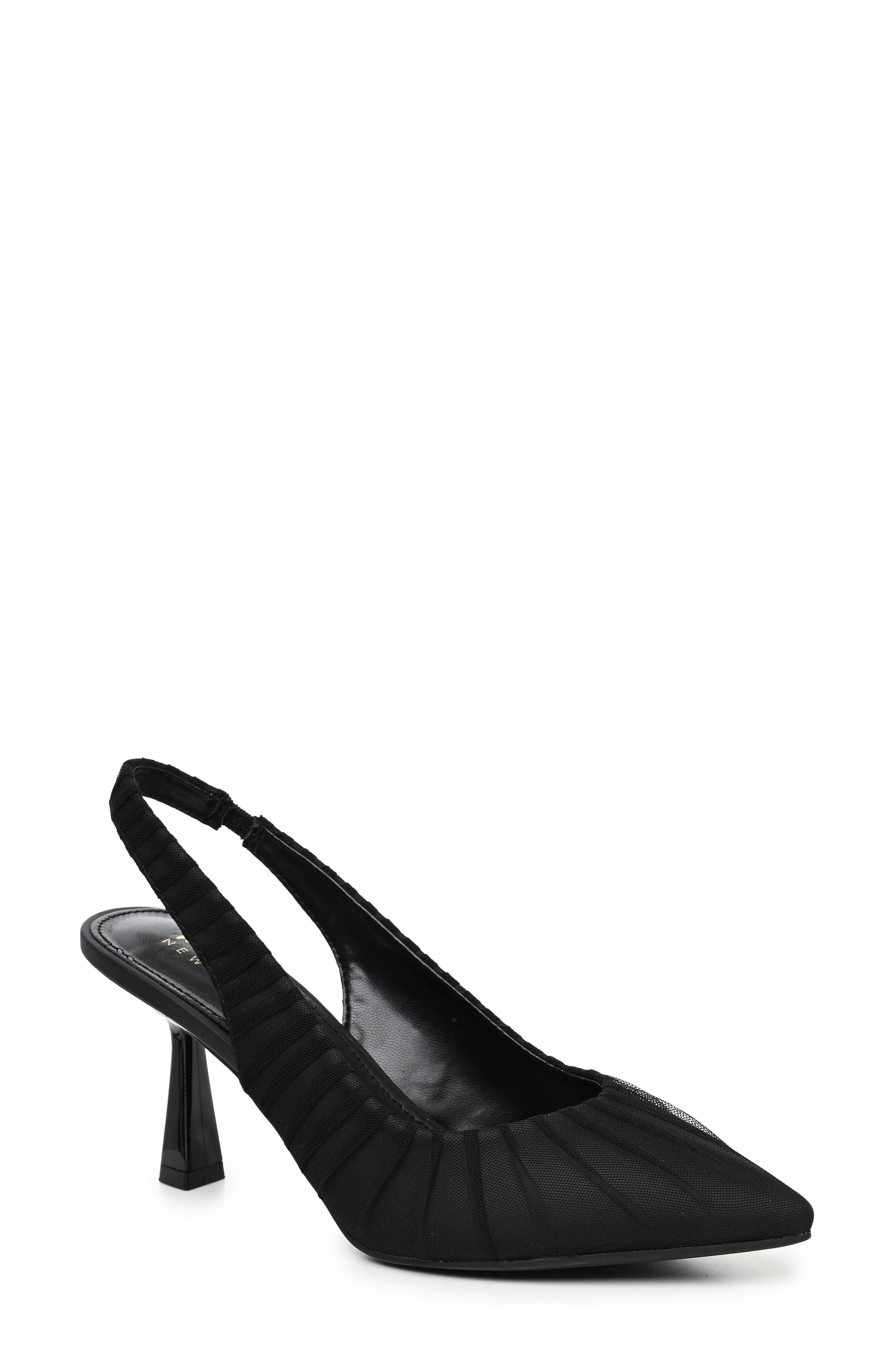 Rougtie Pointed Toe Slingback Pump