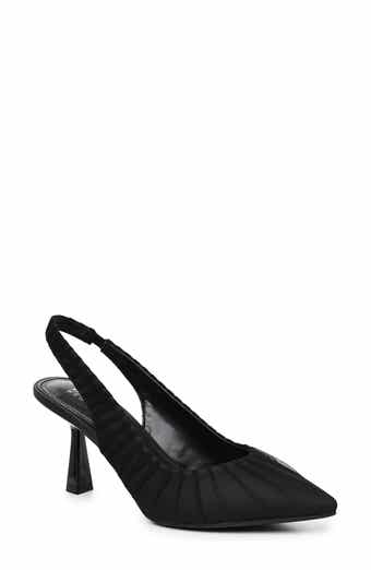 Rougtie Pointed Toe Slingback Pump