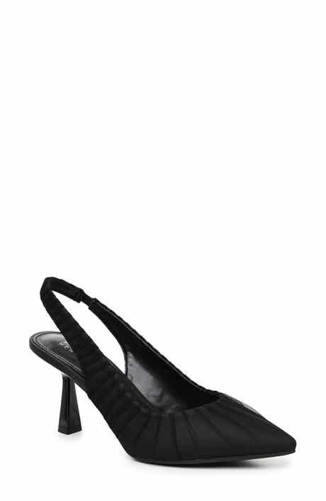 Rougtie Pointed Toe Slingback Pump