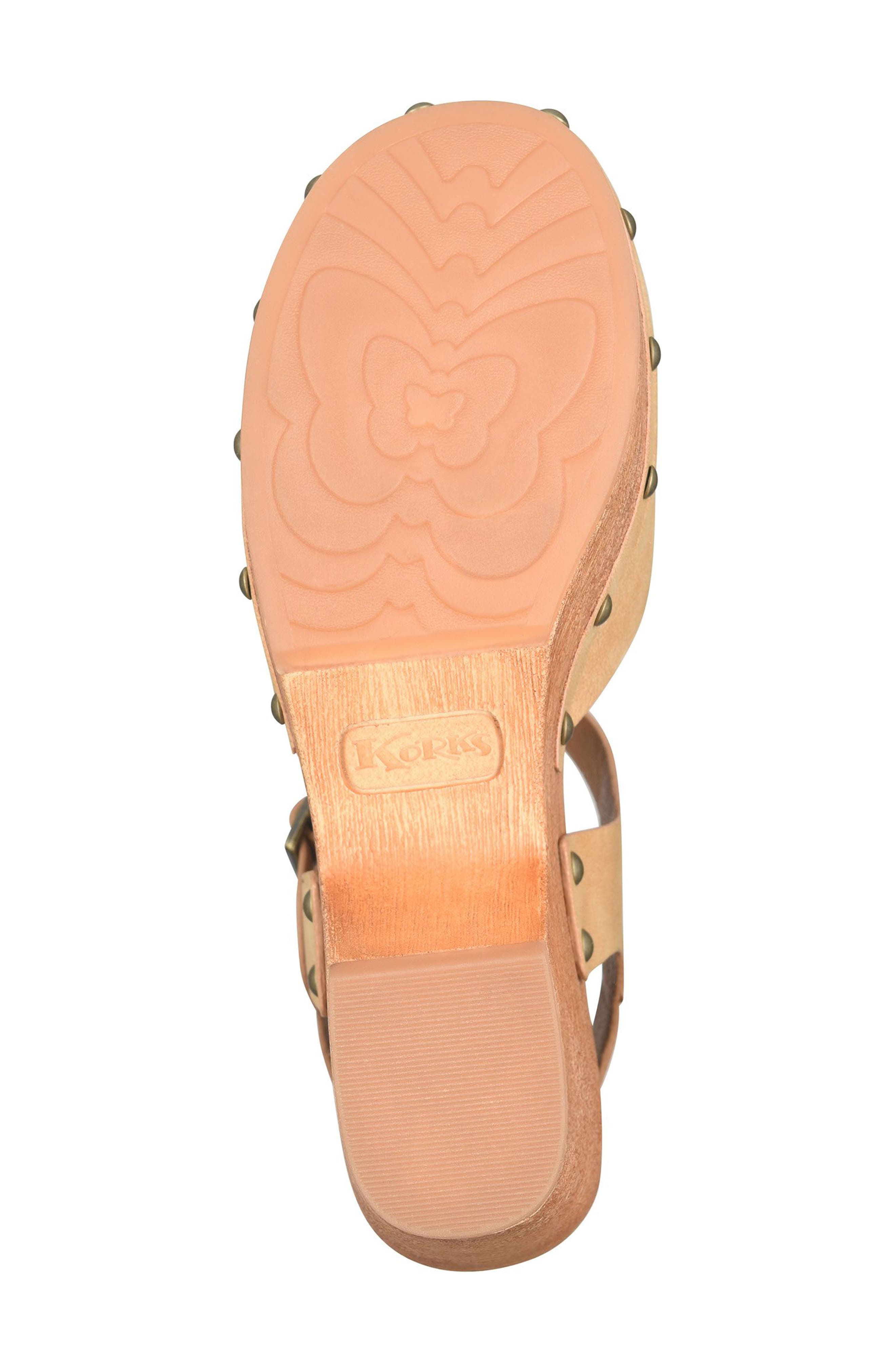 Lapra Platform Clog, Alternate, color, NATURAL