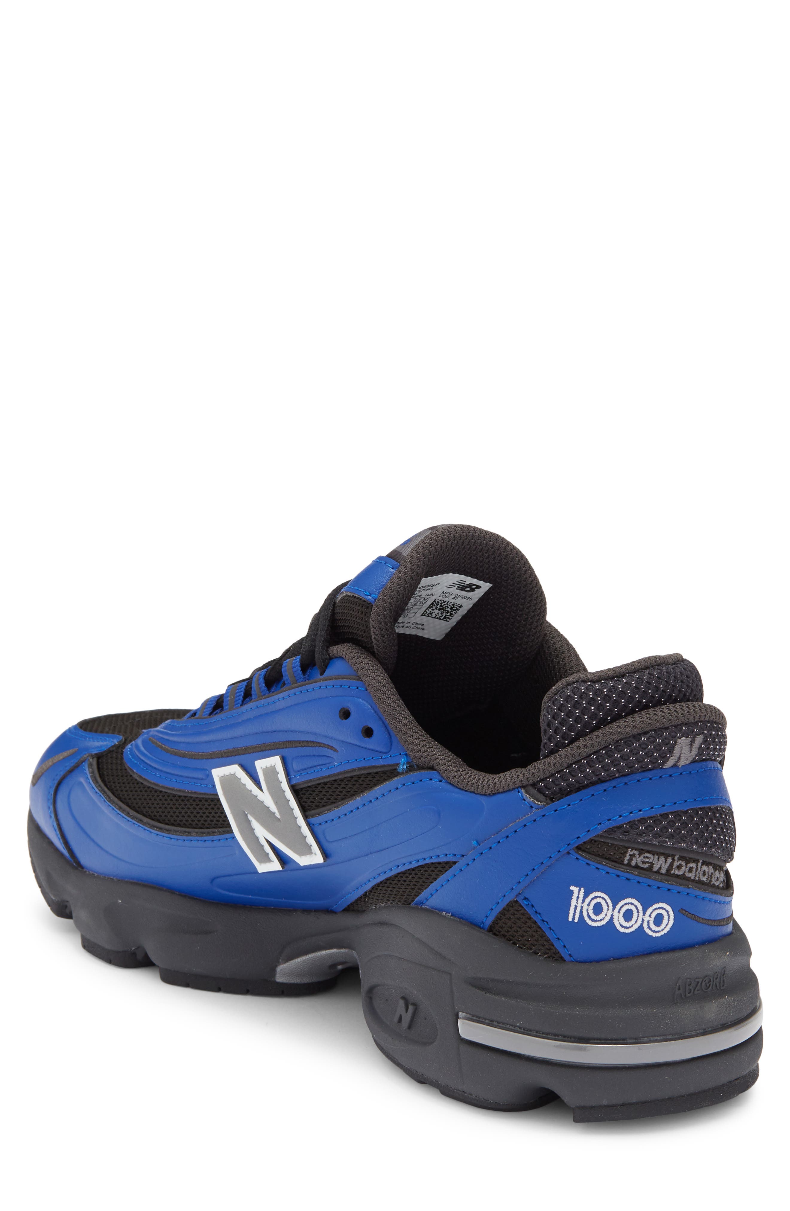 New Balance 1000 Sneaker, Alternate, color, Team Royal/ Metallic Silver