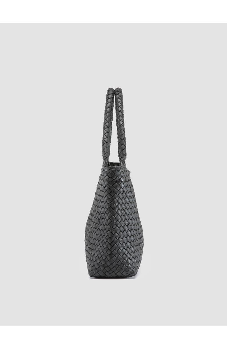 Officine Creative Raquel 001 Hand-Woven Shoulder Bag, Alternate, color, Black