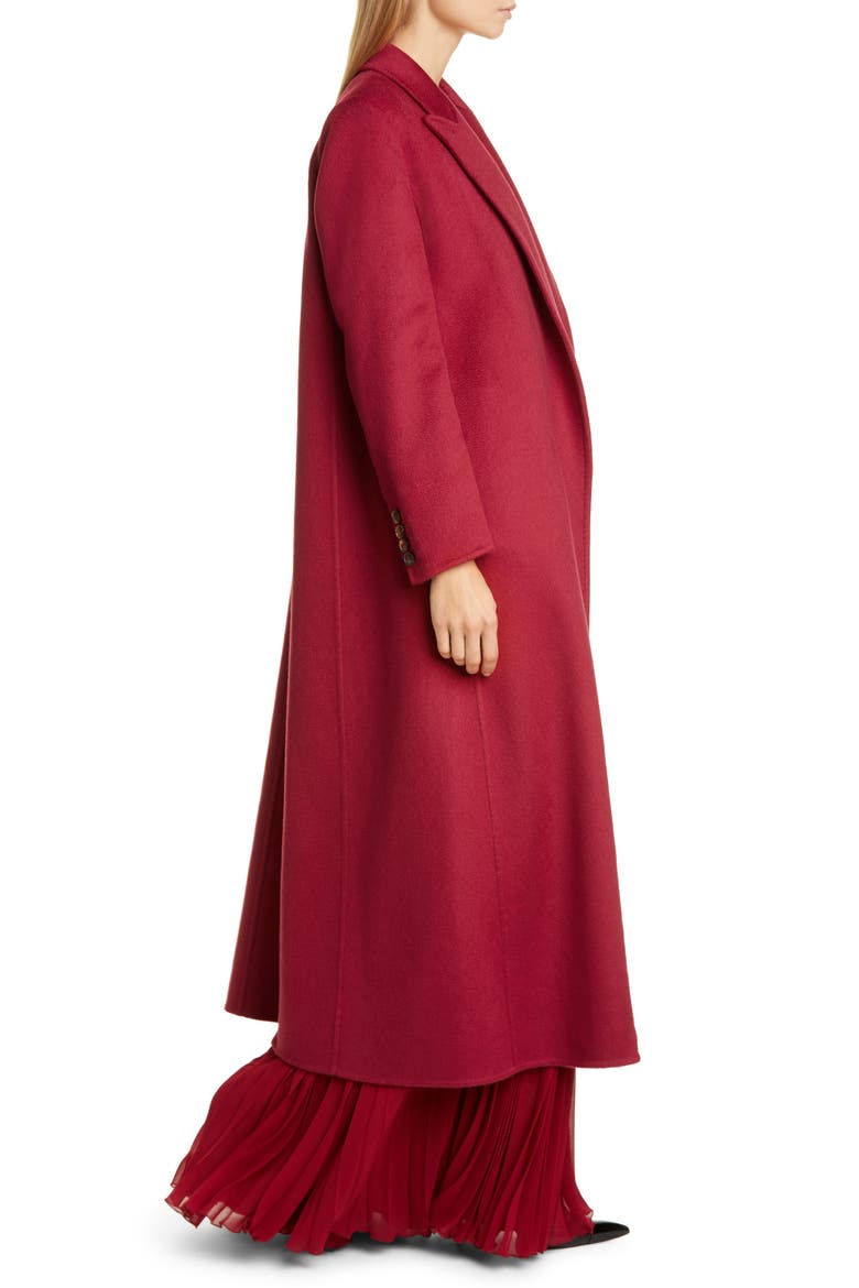 Kriss Cashmere Coat, Alternate, color, RED