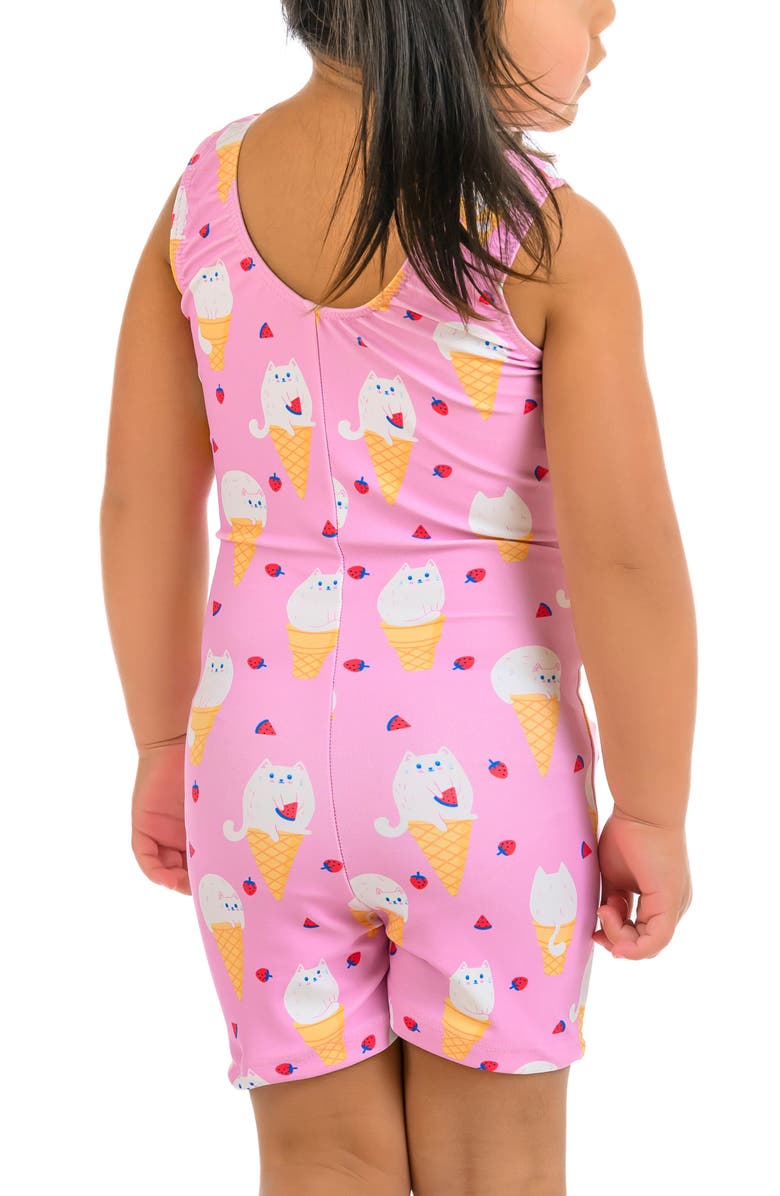 Destira Kitty Cones Unitard, Alternate, color, Kitty Cones