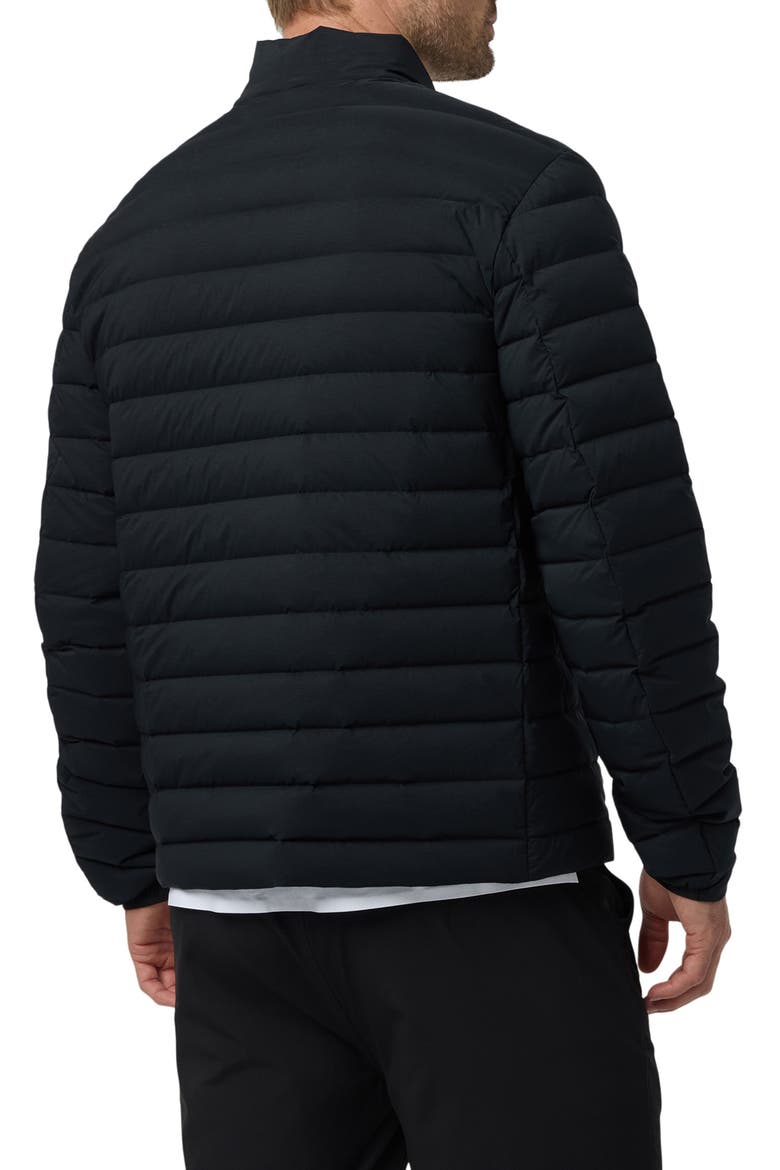 Steadfast Water Repellent Insulated Jacket, Alternate, color, BLACK