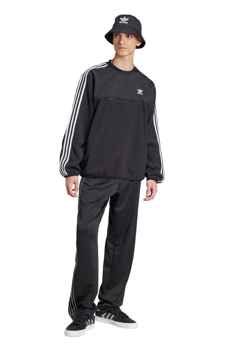 adidas Adicolor 3-Stripes Polar Fleece Sweatshirt, Alternate, color, 