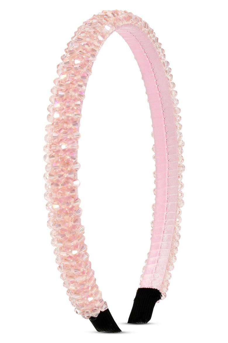 5-Pack Rhinestone Headbands, Alternate, color, PINK MULTI