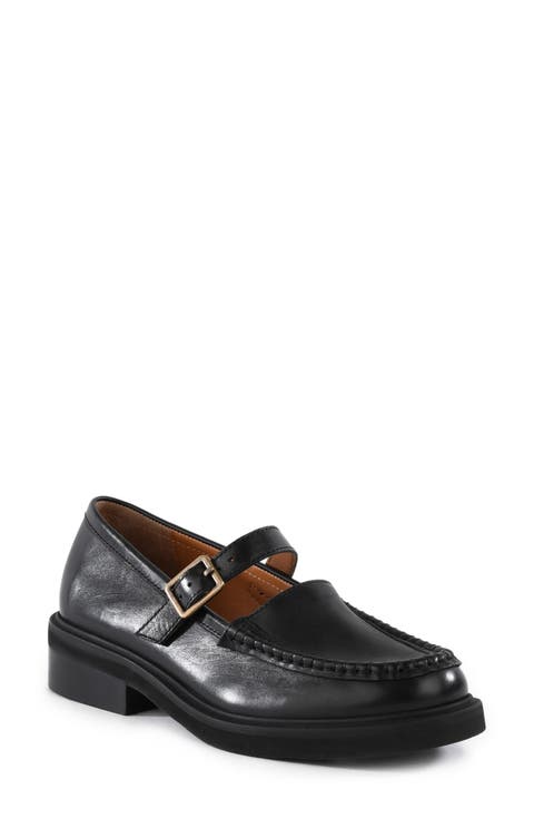 【Anyone more】Mate Mary Jane Loafer Shoes BLANQUER HEELED - Mary Jane Loafer – Hereu Studio
