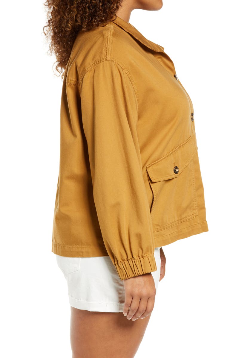 Madewell Bayview Balloon Sleeve Jacket, Alternate, color,