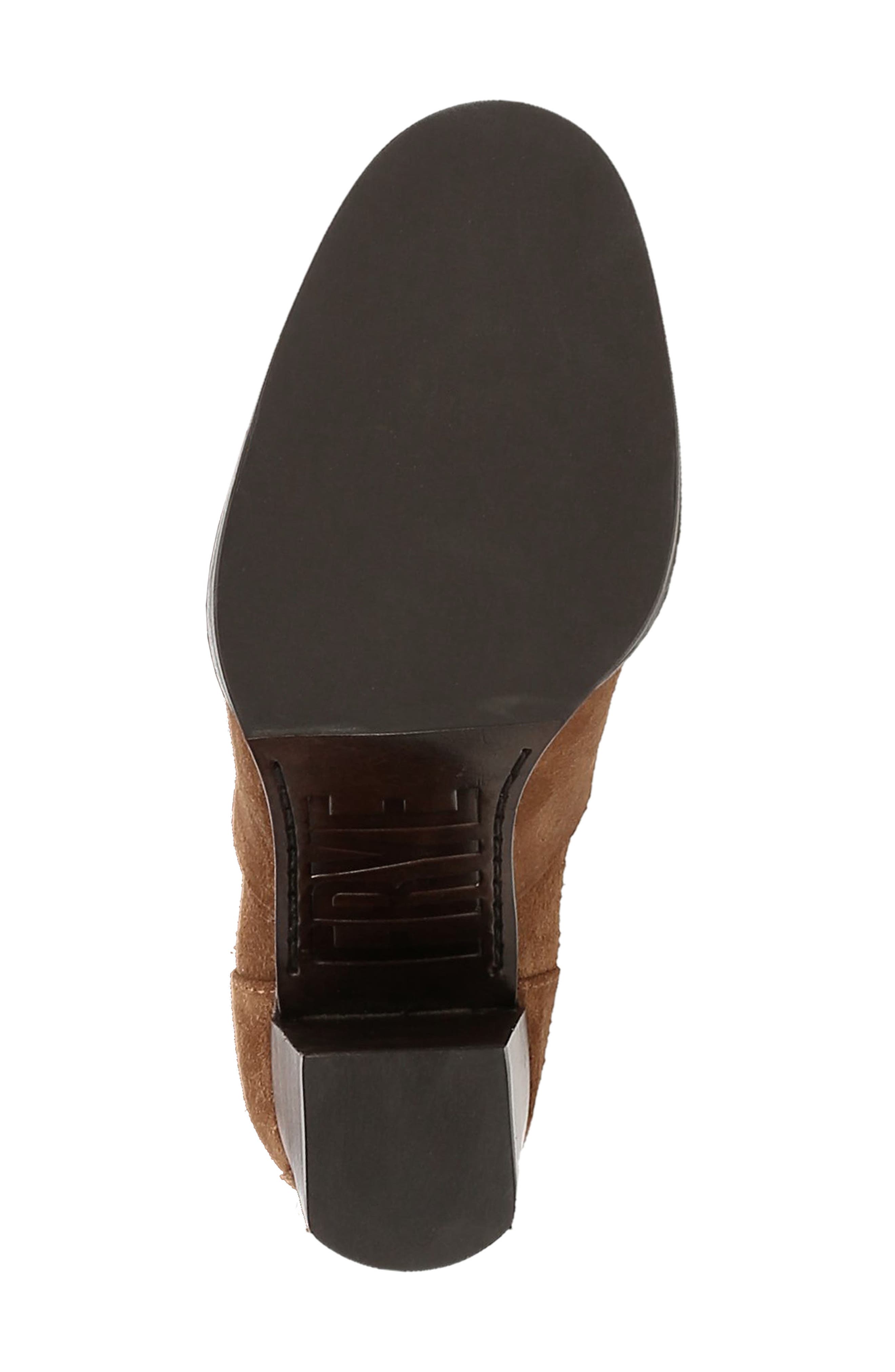 Frye Alex Softy Slouch Knee High Boot, Alternate, color, Bark