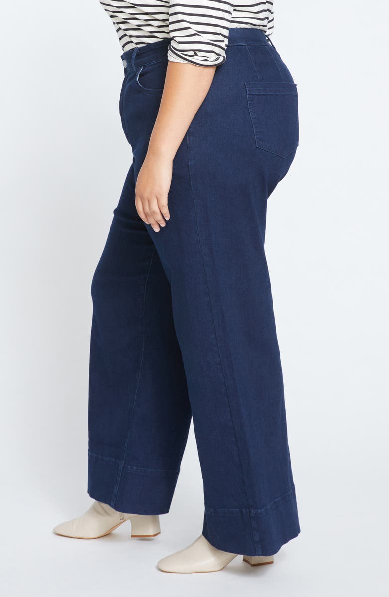 Universal Standard Carrie High Waist Wide Leg Jeans, Alternate, color, Dark Indigo