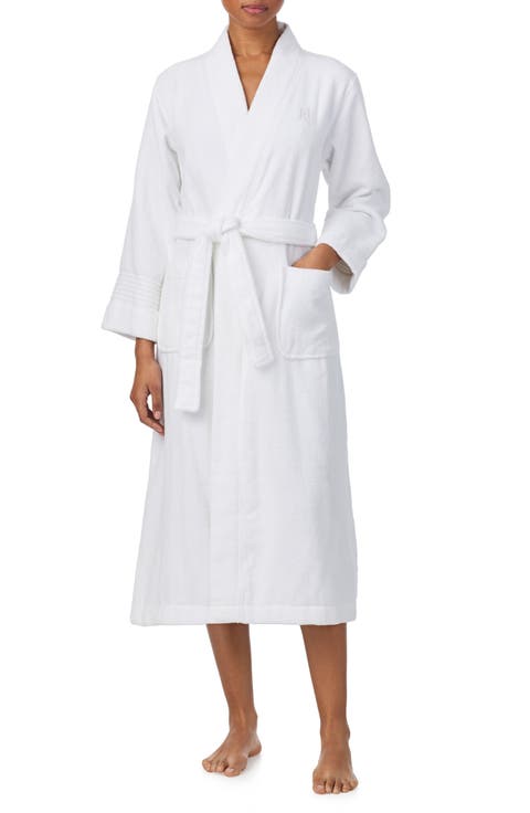Tie Waist Terry Robe