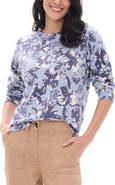 Hatley Noa Big Blooms Crewneck Sweater