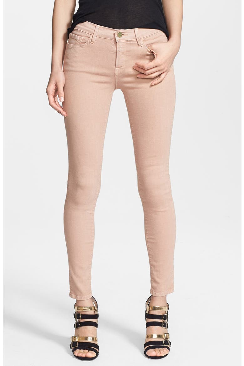 Le Color Skinny Jeans, Main, color, NUDE