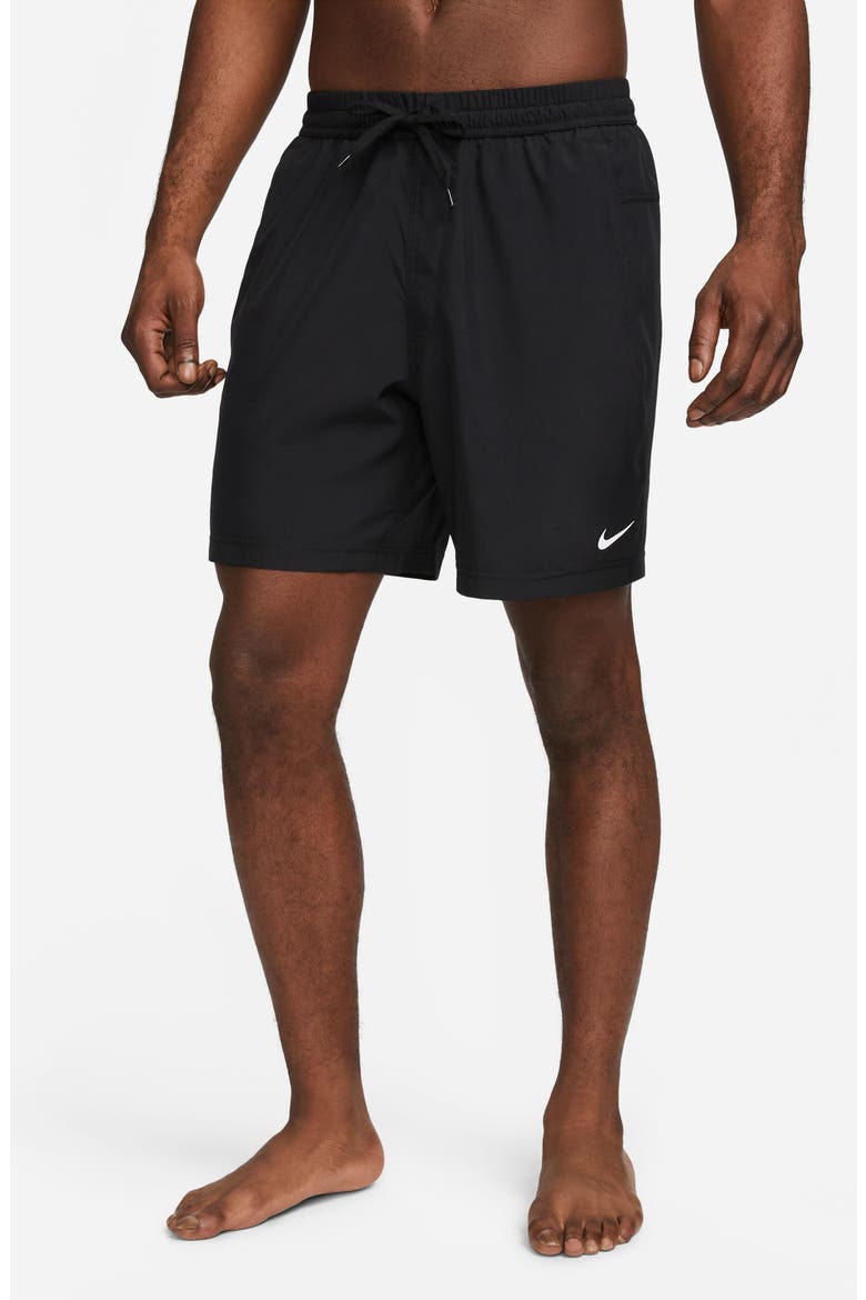 Dri-FIT Form 7-Inch Athletic Shorts, Main, color, 010 BLACK/WHITE