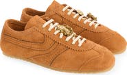 Dries Van Noten Dustin Slim Suede Sneaker