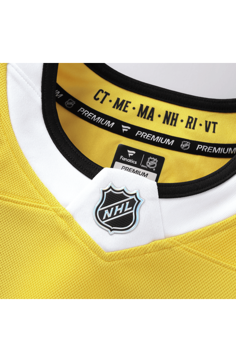FANATICS Men's Fanatics David Pastrnak Gold Boston Bruins 2026 NHL Stadium Series Premium Jersey, Alternate, color, Gold