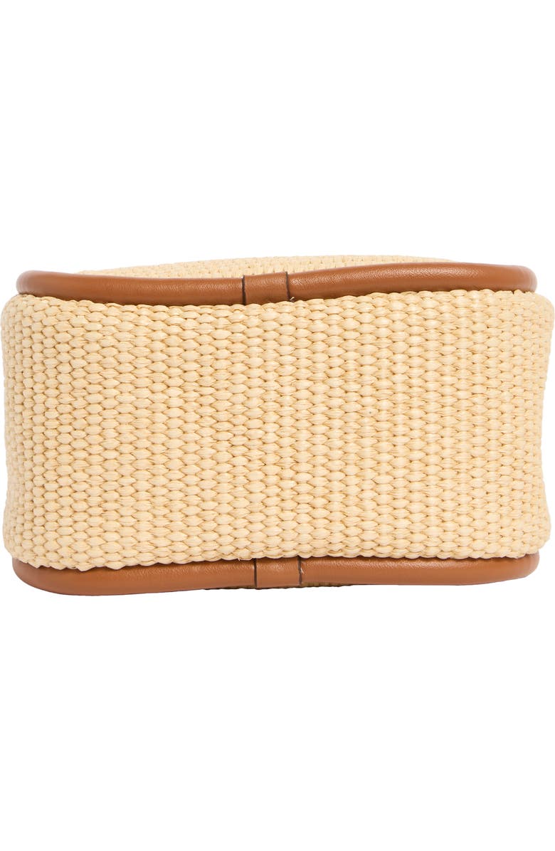 DKNY Capri Hobo Bag, Alternate, color, Natural/ Saddle