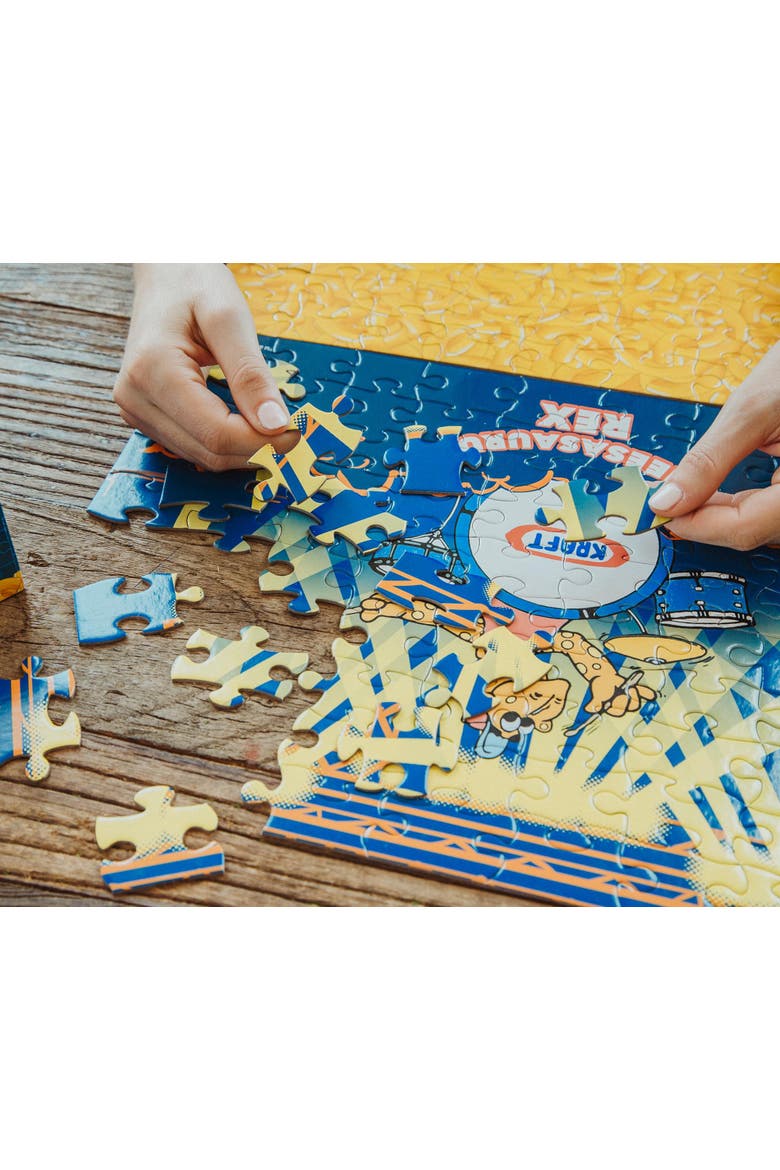 Kraft Macaroni and Cheese 100-Piece Jigsaw Puzzle 4-Pack | Toynk Exclusive, Alternate, color, Yellow