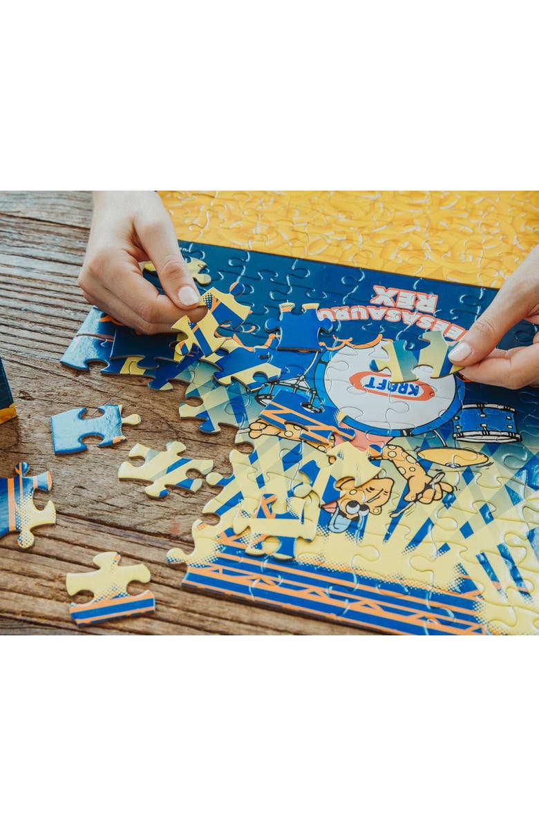 Toynk Kraft Macaroni and Cheese 100-Piece Jigsaw Puzzle 4-Pack | Toynk Exclusive, Alternate, color, Yellow
