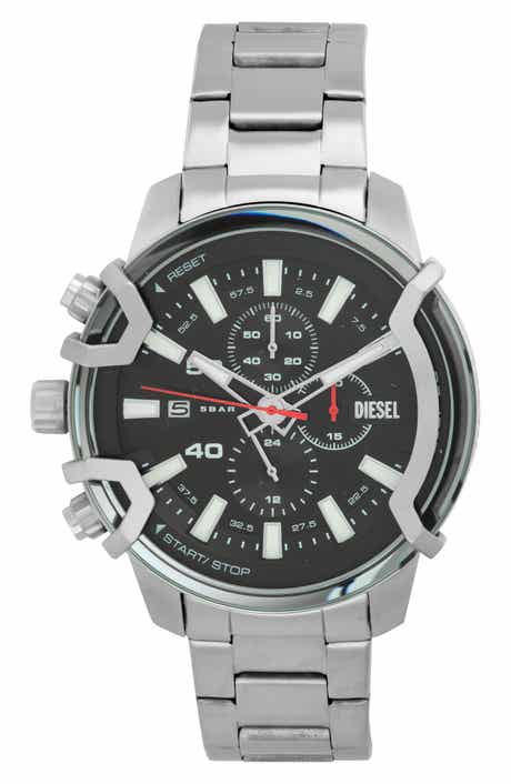 Griffed Chronograph Bracelet Watch, 48mm